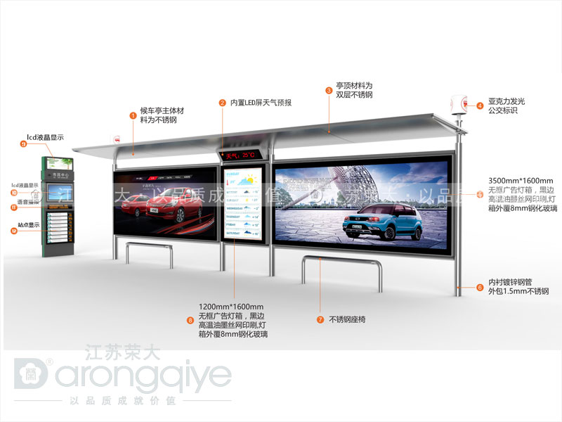 武漢公交候車亭