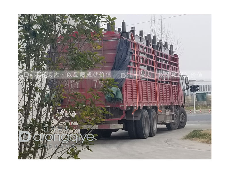 仿古候車亭裝車圖